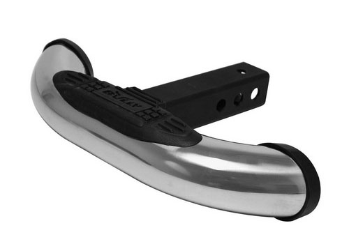 Bully 2" Receiver Polished Stainless 18.75" Hitch Step - Click Image to Close